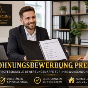 Wohnungsbewerbung Premium – Professionelle Bewerbungsmappe für Ihre Wunschwohnung