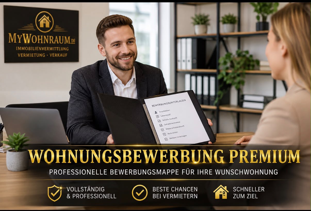 Wohnungsbewerbung Premium – Professionelle Bewerbungsmappe für Ihre Wunschwohnung