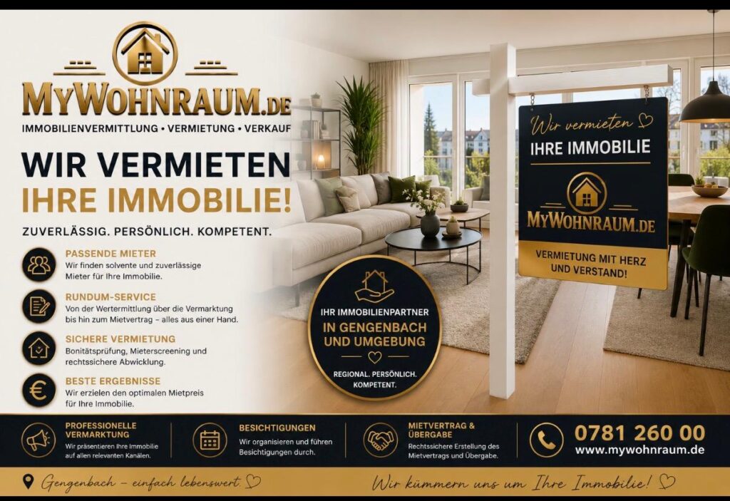 Immobilien in Gengenbach ☎️ 078126 000 – Immobilien verkaufen, vermieten und bewerten